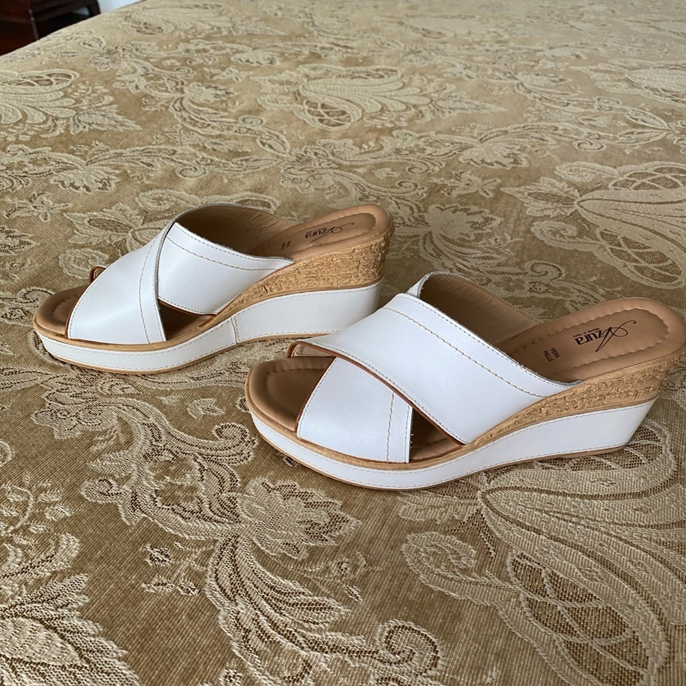 Azure wedge sandals - Picture 2 of 4